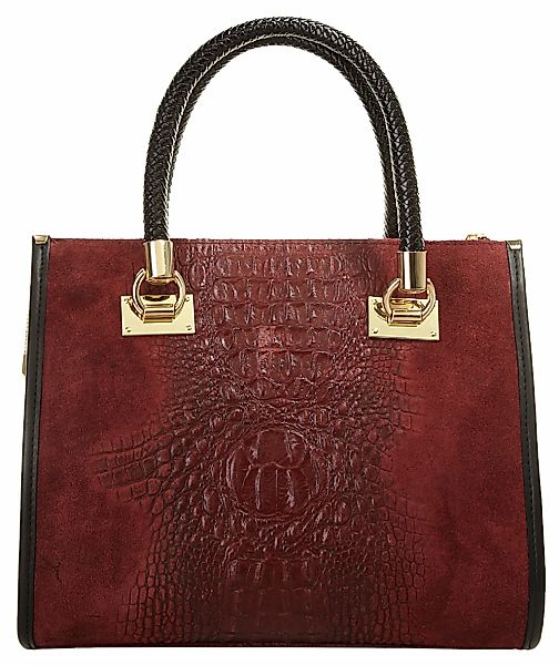 Cluty Henkeltasche echt Leder, Made in Italy günstig online kaufen