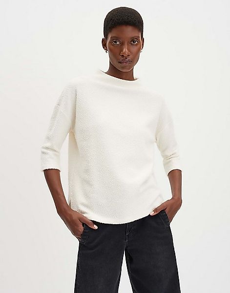 someday 3/4-Arm-Shirt KELISE Regular Jerseyshirt in Bouclé Optik Regular Je günstig online kaufen