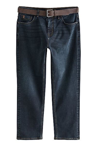 Next Straight-Jeans Jeans mit Gürtel (2-tlg) günstig online kaufen