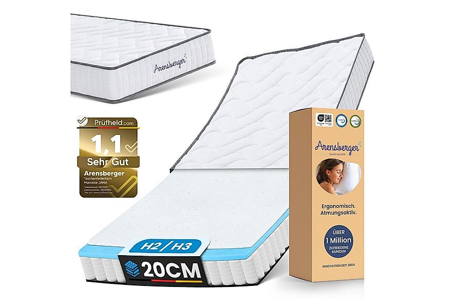 Taschenfederkernmatratze JANA Federkernmatratze - 20cm Höhe - Matratze mit günstig online kaufen