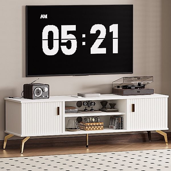 Yorbay Lowboard TV Schrank stehend, für günstig online kaufen