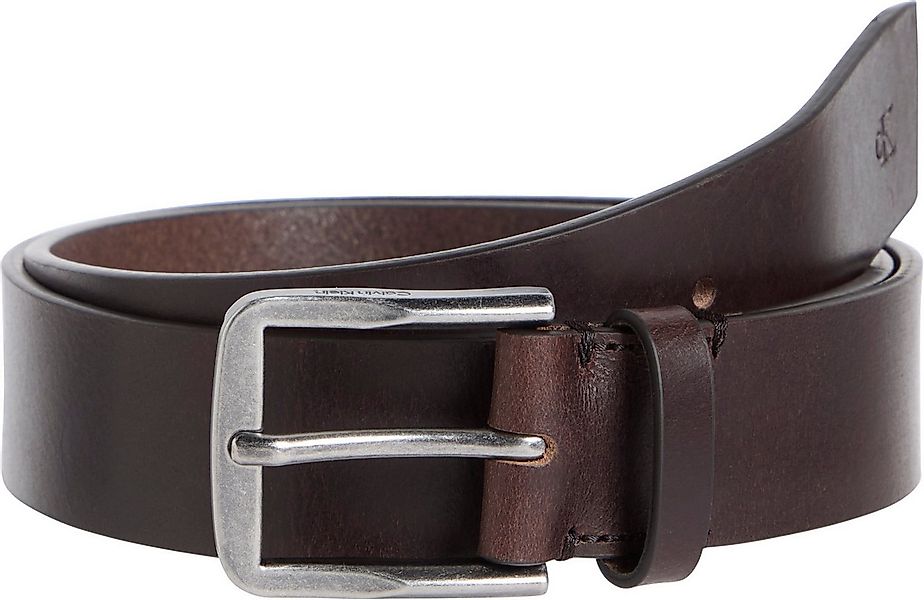 Calvin Klein Jeans Ledergürtel CLASSIC FLAT 35MM mit Logoprägung günstig online kaufen