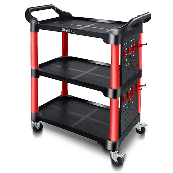 CCLIFE Werkstattwagen Werkzeugwagen Bestückt 87x43x66cm Werkstatt Rollwagen günstig online kaufen