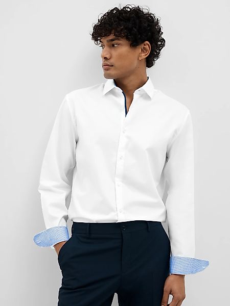 SELECTED HOMME Langarmhemd "SLHSLIMZARK LS SHIRT" günstig online kaufen