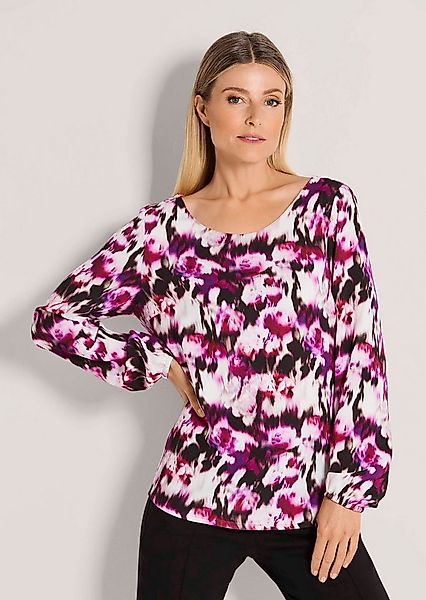 MADELEINE Schlupfbluse Elegante Viskosebluse mit Allover-Druck Printbluse m günstig online kaufen