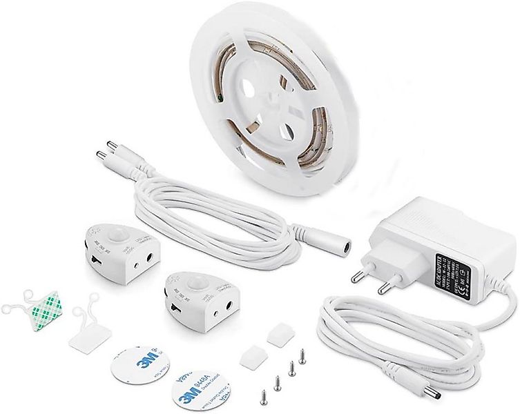 Jardinion LED-Lichterkette, Bewegungssensor, dimmbar, Timer, Nachttischbele günstig online kaufen