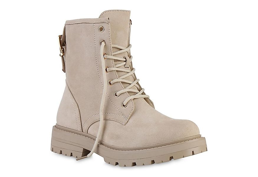 VAN HILL 841323 Schnürstiefelette Damen Leicht Gefütterte Schnürstiefelette günstig online kaufen