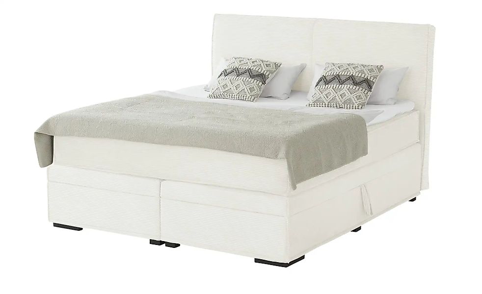 Boxi Boxspringbett mit Bettkasten Boxi Urban ¦ creme ¦ Maße (cm): B: 160 H: günstig online kaufen