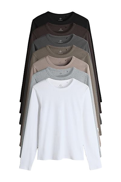The Set Langarmshirt The Set Gerippte günstig online kaufen
