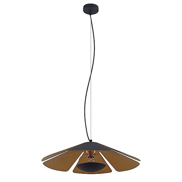 Lucande Pendelleuchte Jemmily 9639576 Design Modern in Schwarz aus Aluminiu günstig online kaufen