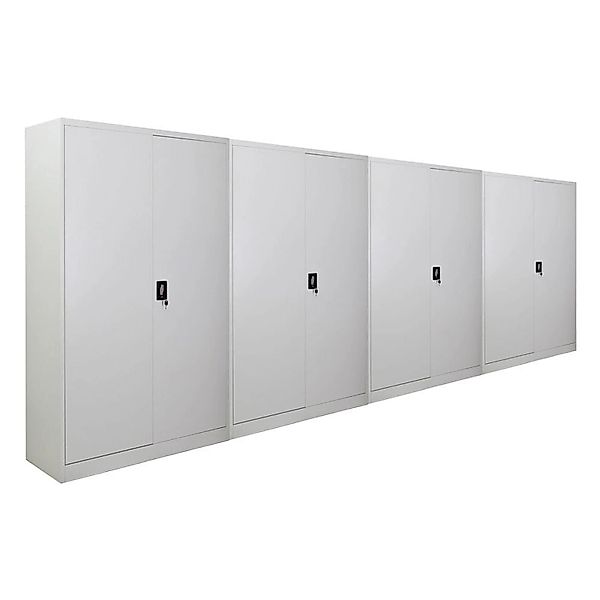 PROREGAL MegaDeal 4x Flügeltürenschrank ELEPHANT Komplett Montiert 2 Türen günstig online kaufen