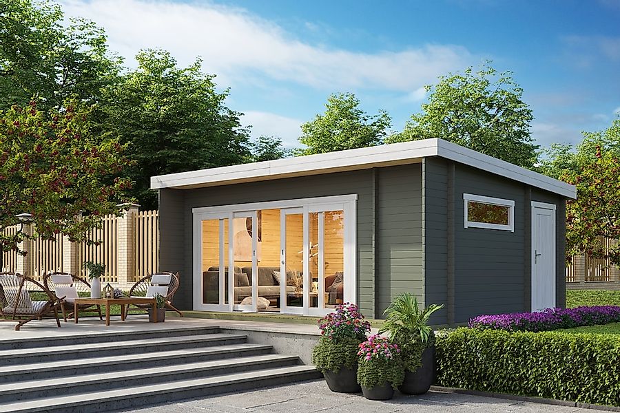 Nordic Holz Gartenhaus "JAVA" günstig online kaufen