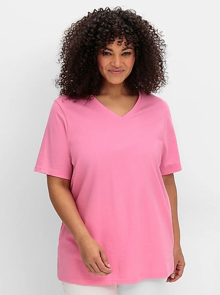Sheego T-Shirt "T-Shirt", (1 tlg.) günstig online kaufen