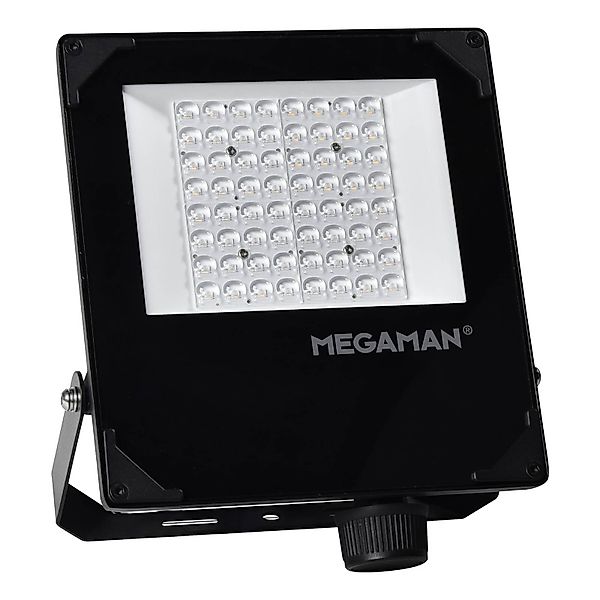 MEGAMAN LED-Außenstrahler Hugo, 50 W, 3000 K, IP66 günstig online kaufen