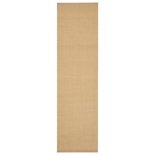 Vidaxl Teppich Natur Sisal 80x300 Cm günstig online kaufen