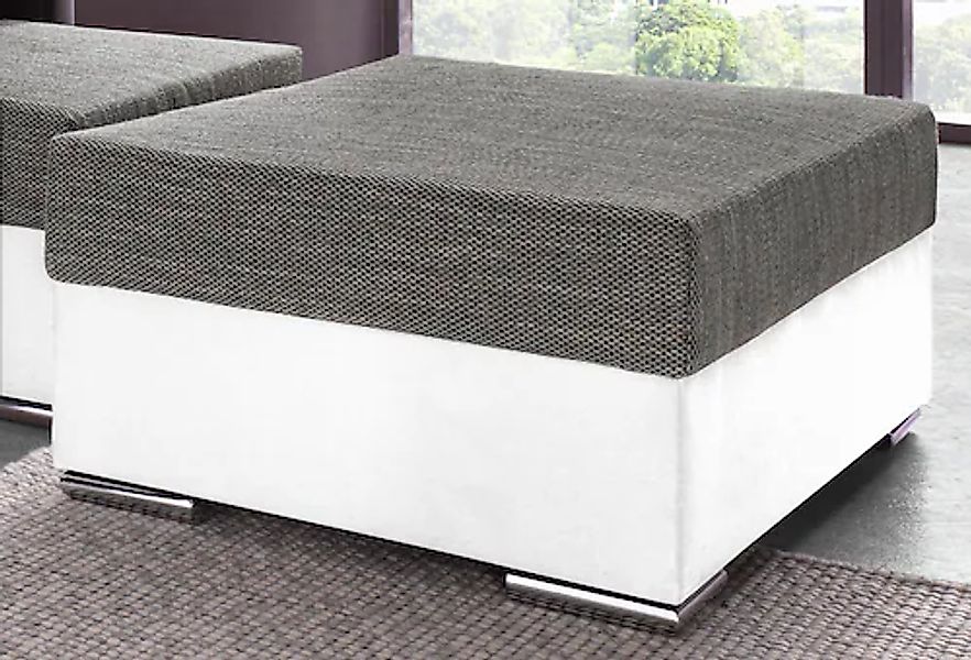 COLLECTION AB Hocker "John", Frei im Raum stellbar, wahlweise mit Federkern günstig online kaufen