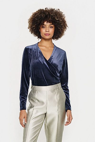 Saint Tropez Langarmbluse Langarm-Bluse ZnikkaSZ günstig online kaufen