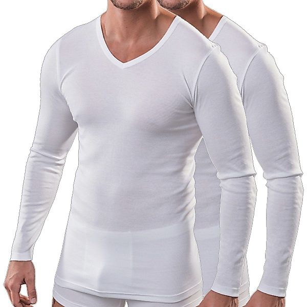 HERMKO Unterziehshirt 164680 2er Pack Herren günstig online kaufen