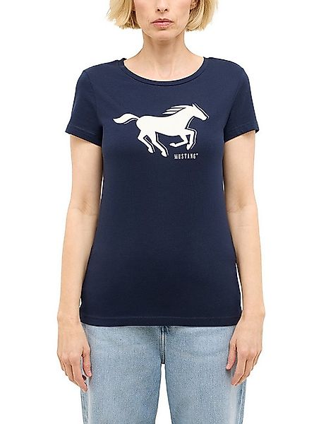 MUSTANG Kurzarmshirt Damen Style Loa günstig online kaufen