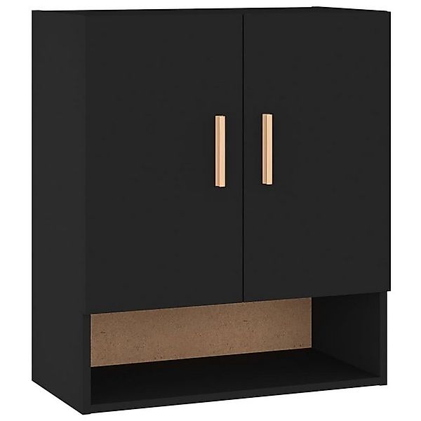 vidaXL Hängeschrank Wandschrank Schwarz 60x31x70 cm Holzwerkstoff günstig online kaufen