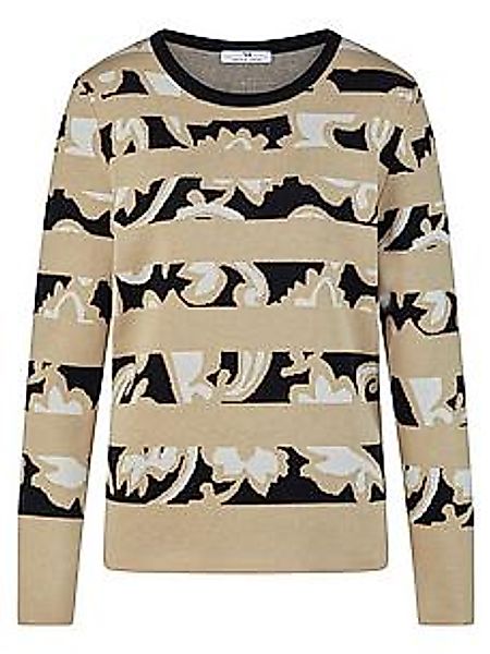 Rundhals-Pullover 1/1-Arm Peter Hahn schwarz günstig online kaufen