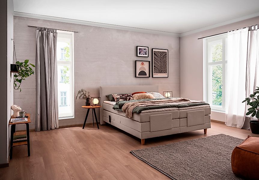 alina Boxspringbett Primus, mit motorischer Verstellung, günstig online kaufen