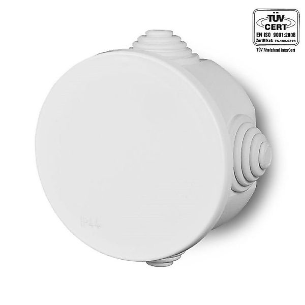 Elektro-Plast Kabelbox Abzweigdose Verteilerdose Klemmdose rund Aufputz IP4 günstig online kaufen