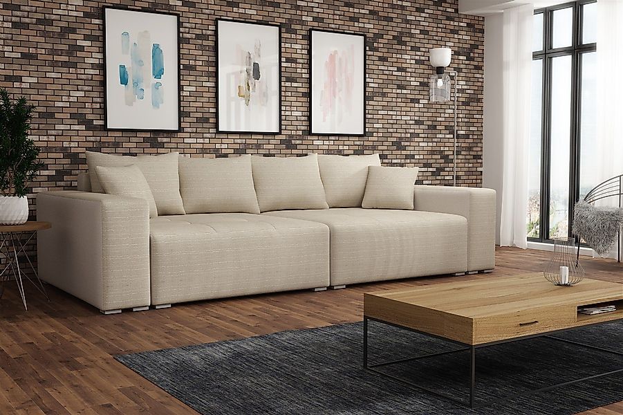 Fun Möbel Big-Sofa Big Sofa Couchgarnitur günstig online kaufen