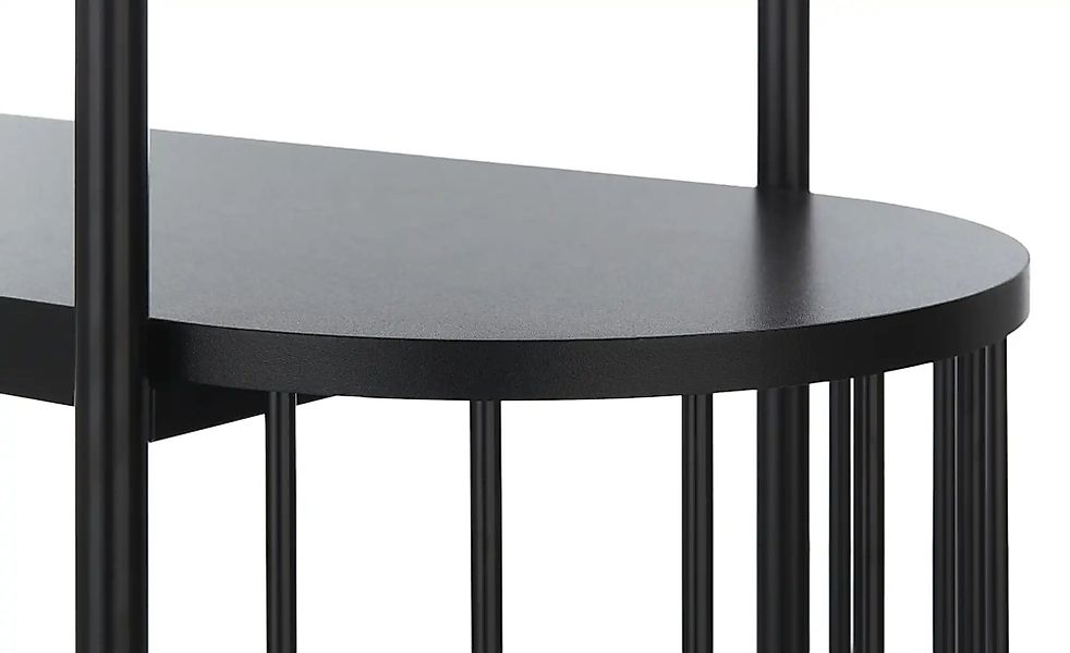 Regal  Hella ¦ schwarz ¦ Maße (cm): B: 80 H: 133,5 T: 34.0 Regale > Bücherr günstig online kaufen