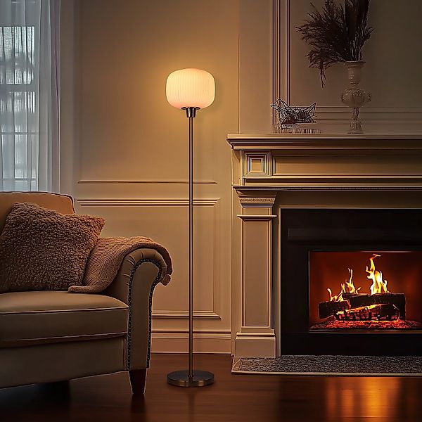 Tukrool Stehlampe Stehleuchte verstellbare Bogen Stehlampe65"hoch günstig online kaufen