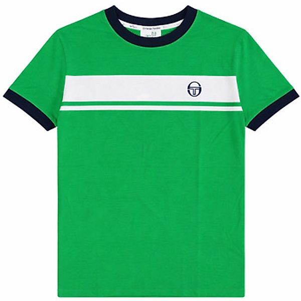 Sergio Tacchini  T-Shirts & Poloshirts Master T-Shirt Fern Green/White/Mari günstig online kaufen