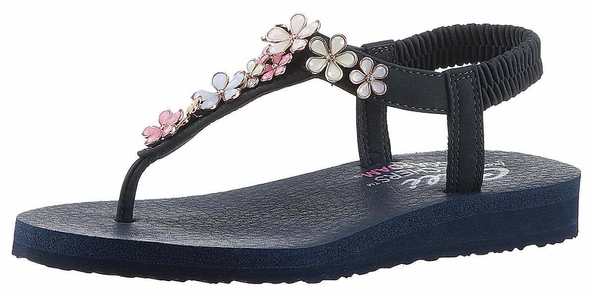 Skechers Sandale "MEDITATION-GLASS DAISY", Sommerschuh, Sandalette, Riemche günstig online kaufen