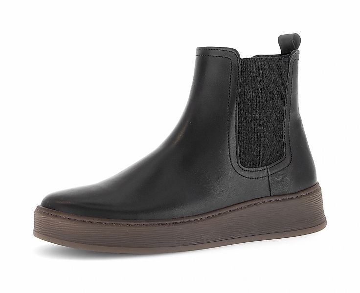 Gabor Chelseaboots "FLORENZ", Plateau, Schlupfboots, Ankleboots in Weite G günstig online kaufen