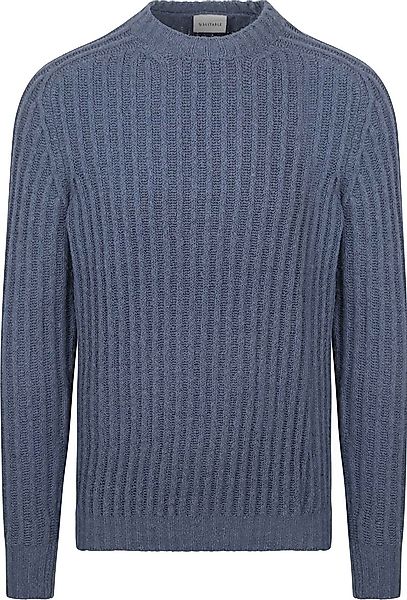 Suitable Pullover Boiled Wool Blau - Größe M günstig online kaufen