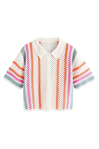 Next Kurzarmhemd Kurzärmeliges Relaxed Fit Hemd, günstig online kaufen