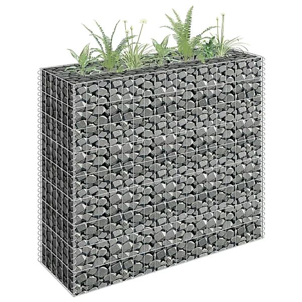 Gabionen-hochbeet Verzinkter Stahl 90×30×90 Cm günstig online kaufen