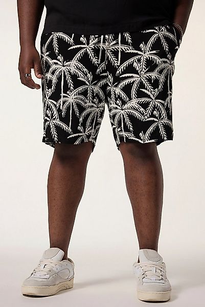 STHUGE Bermudas Bermuda Elastikbund tropischer Alloverprint günstig online kaufen