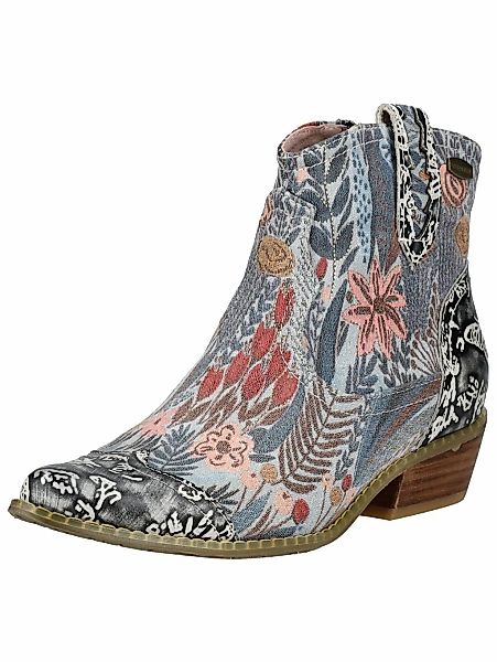 LAURA VITA Bikerboots "LAURA VITA Stiefelette Leder/Textil" günstig online kaufen
