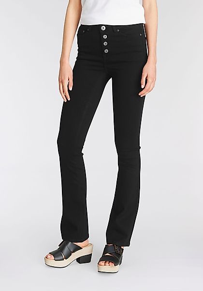 Arizona Bootcut-Jeans Ultra Stretch hohe Leibhöhe, günstig online kaufen