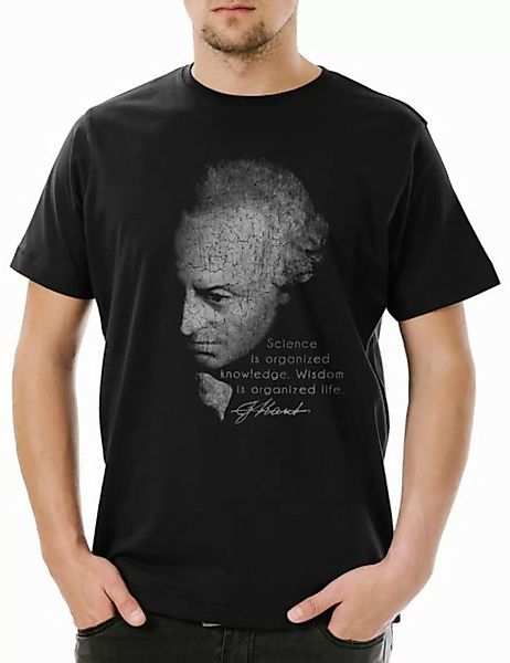 Urban Backwoods Print-Shirt Kant Sciene Herren T-Shirt Immanuel Philosophie günstig online kaufen