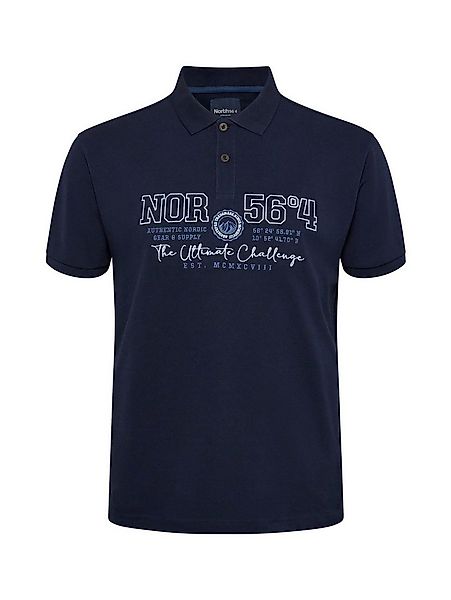 north 56 4 Poloshirt Poloshirt von North 56°4 in großen Größen 3XL bis 10XL günstig online kaufen