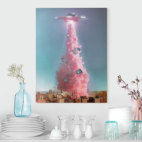 Leinwandbild Multimedia Ufo günstig online kaufen