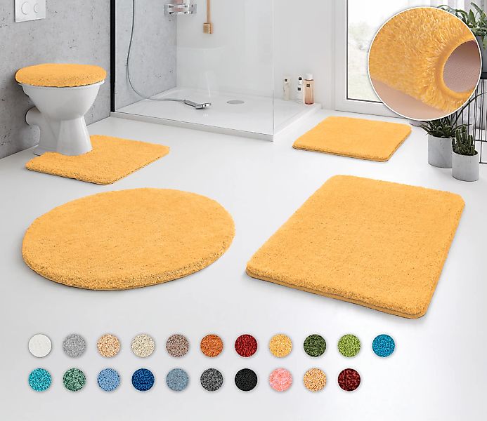 Kleine Wolke Badematte "RELAX" Höhe 30 mm rutschhemmend beschichtet fußbode günstig online kaufen