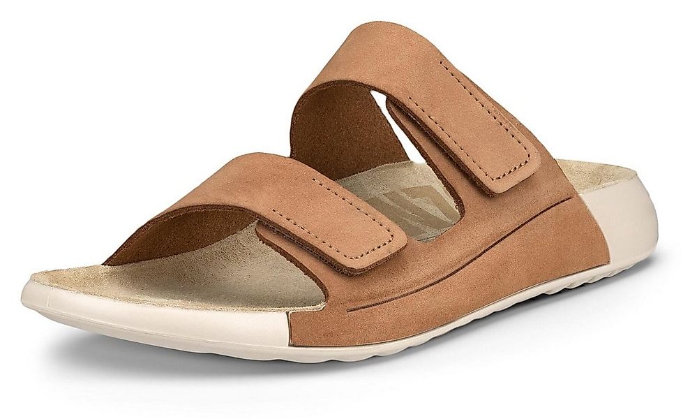 Ecco COZMO W Pantolette, Sommerschuh, Schlappen mit zwei Klettverschlussrie günstig online kaufen