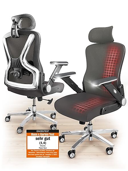CLOUVOU Schreibtischstuhl PowerSeat Bürostuhl Ergonomisch, Gaming günstig online kaufen