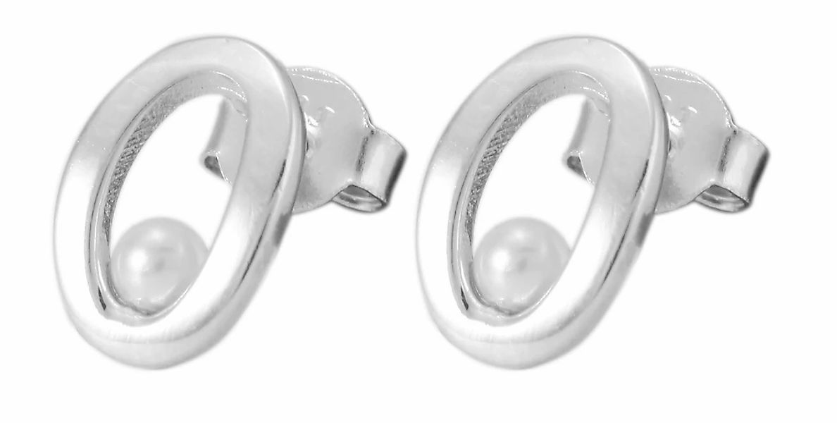 Adelia´s Paar Ohrhänger "Damen Ohrringe – Ohrstecker aus 925 Silber mit Per günstig online kaufen