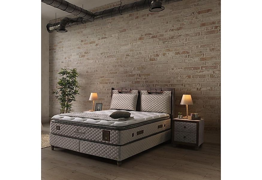 Bambi Boxspringbett Magnasand Stauraumbett inkl. Matratze und Kopfteile (Se günstig online kaufen