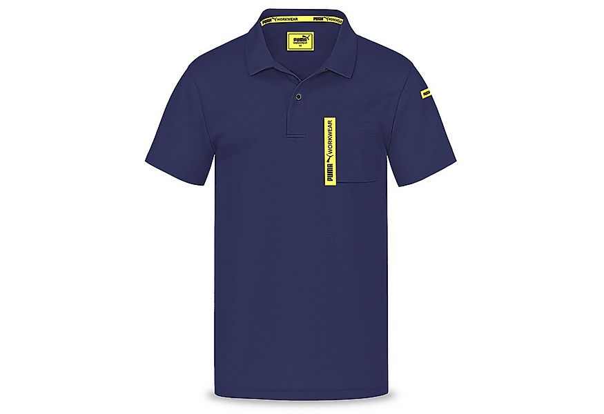 PUMA Workwear Poloshirt ADVANCED Herren Shirt mit Brusttasche und Utility F günstig online kaufen