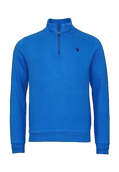 U.S. Polo Assn. Sweatshirt Pullover Sweater Half Zip (1-tlg) günstig online kaufen
