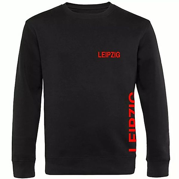 multifanshop Sweatshirt Leipzig - Brust & Seite - Pullover günstig online kaufen